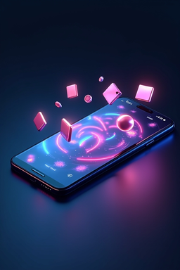 Smartphone mit Spinsup Casino App